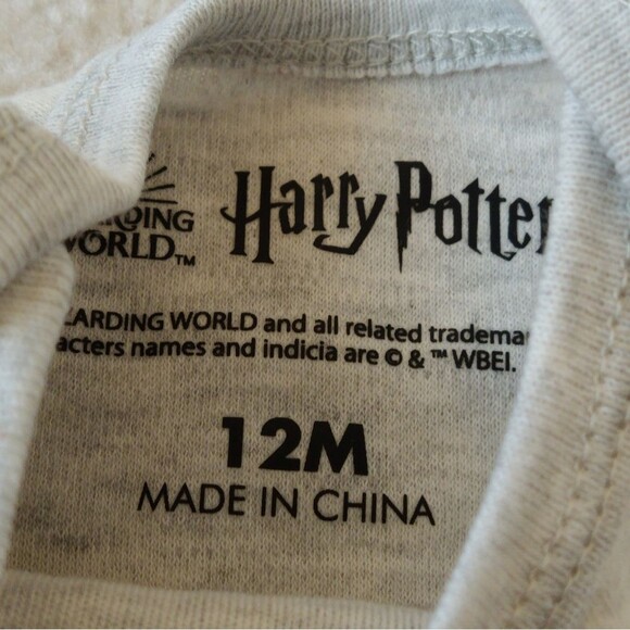 NWT Harry Potter 3 Piece Bodysuit, Pants,  and Hoodie Set - Picture 8 of 11